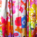 Silketørklæder med blomster print,samarkanddk