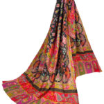 tørklæde, pashmina uld sjal