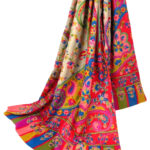 tørklæde, pashmina uld sjal