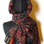 Stort sjal i cashmere og uld. Samarkand har et stort udvalg af store sjaler i cashmere, pashmina, uld mm