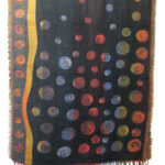 Dobbeltvævet uld tørklæde. Samarkand har stort udvalg af uld tørklæder.